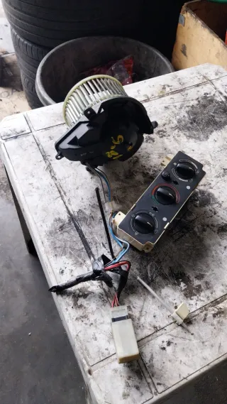 Ventilador y botonera