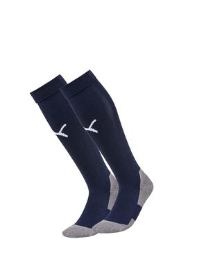 Calcetines Puma Team Liga Core Azul/Gris T.35
