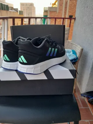 Adidas Duramo 10 Hombre Negro Multicolor