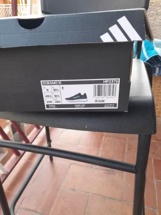 Adidas Duramo 10 Hombre Negro Multicolor