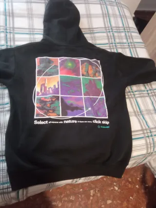 Sudadera Pull&Bear Negra