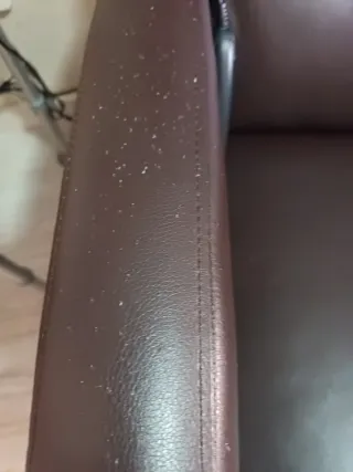 Sillón reclinable de piel