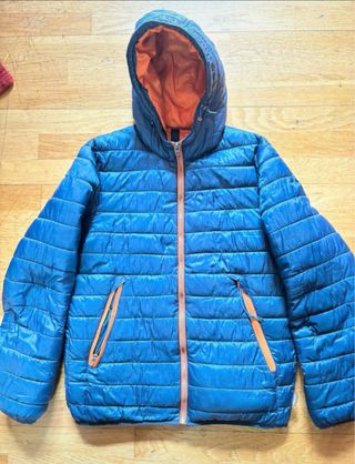 Plumífero Springfield Azul Naranja