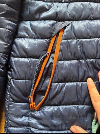 Plumífero Springfield Azul Naranja