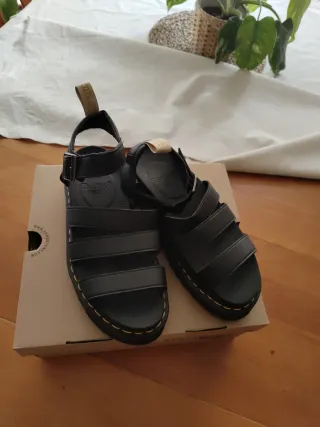 Sandalias Dr. Martens Negras, V Blaire