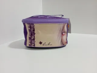 Neceser Victoria Francés Morado Beige 12x23x16