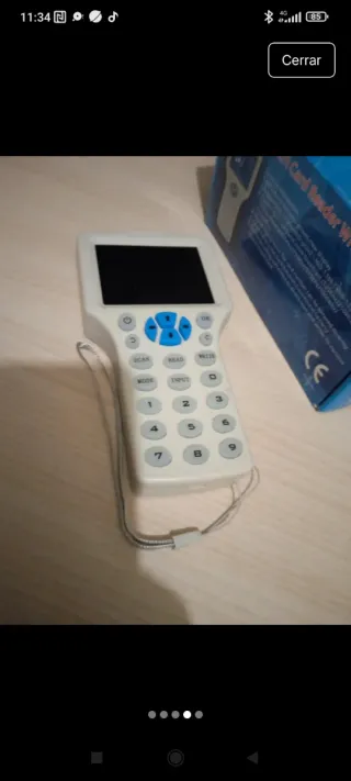 Lector/Duplicador Tarjetas + 5 Llaves