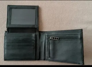 Cartera monedero chico negra