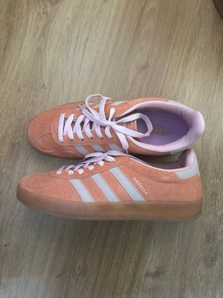 Zapatillas Adidas Gazelle Naranja/Rosa