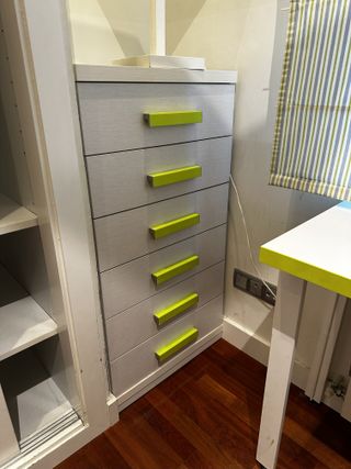 Conjunto litera juvenil blanco y verde