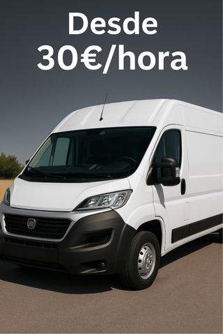 Furgoneta para transporte – 30€/h