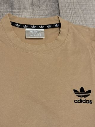 Camiseta Adidas Beige Talla L