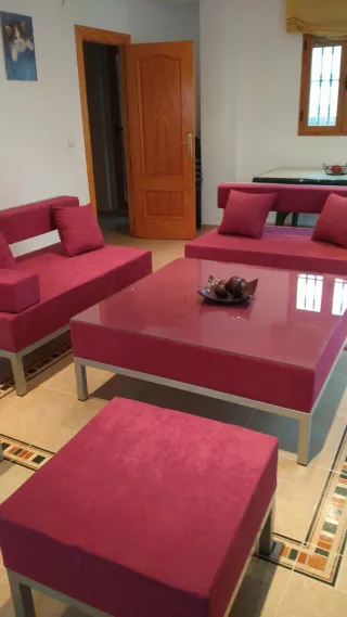 Juego de sofá y mesa de centro