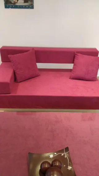 Juego de sofá y mesa de centro