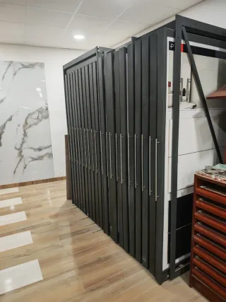 Expositores de azulejos