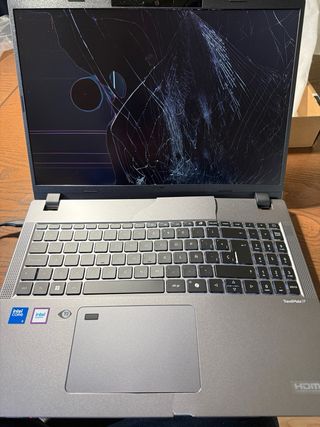 Lote 3 portátiles dañados., HP y Acer