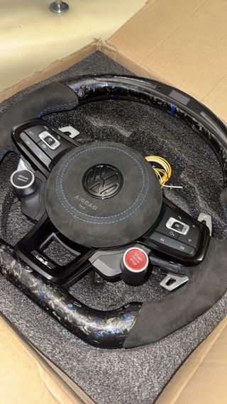 Volante Golf 7 R Personalizado Carbono