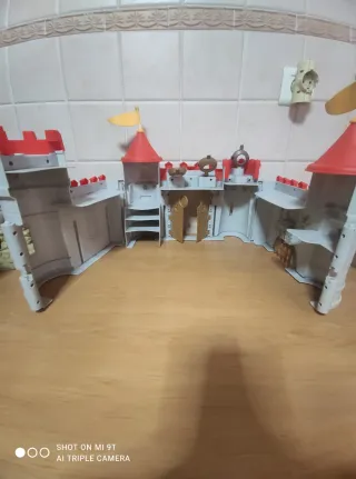 Castillo y Barco Pirata con Sonido