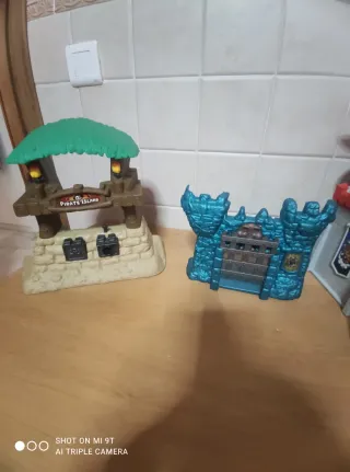 Castillo y Barco Pirata con Sonido