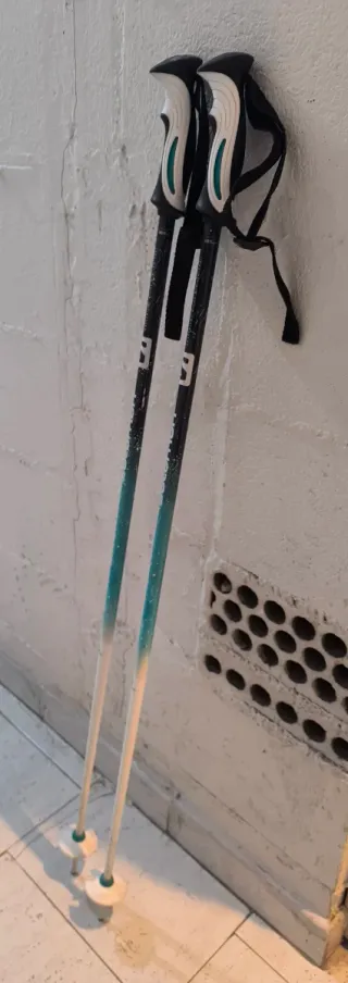 Bastones de esquí de aluminio