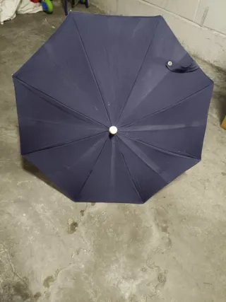 Sombrilla azul marino para carrito bebé