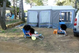 Comanche Arizona remolque tienda