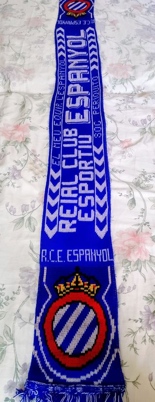 Bufanda RCD Español 90s RCD Espanyol bilingüe
