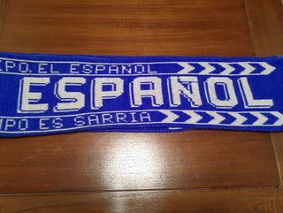 Bufanda RCD Español 90s RCD Espanyol bilingüe