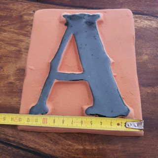 8 letras decorativas hechas a mano