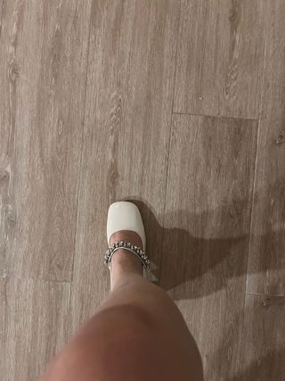 Zapatos charol marfil ALMA EN PENA Talla 37