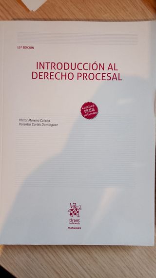 Introducción al Derecho Procesal 13ª Edición