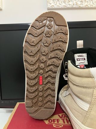 Zapatillas Vans MTE Sk8-Hi Waterproof, color Beige