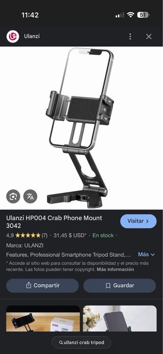 Trípode Coman + Soporte Ulanzi