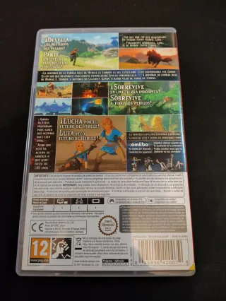 Zelda Breath Of The Wild - Nintendo Switch