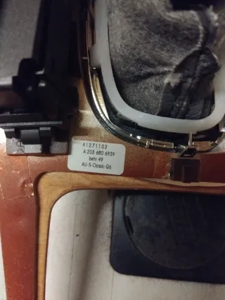 Consola palanca cambios Mercedes W203