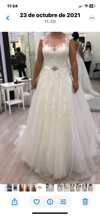 Vestido de Novia Blanco Encaje