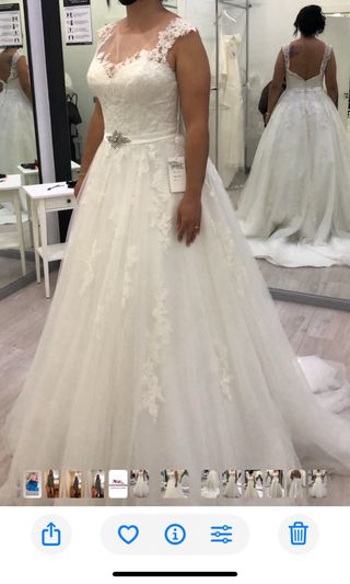 Vestido de Novia Blanco Encaje