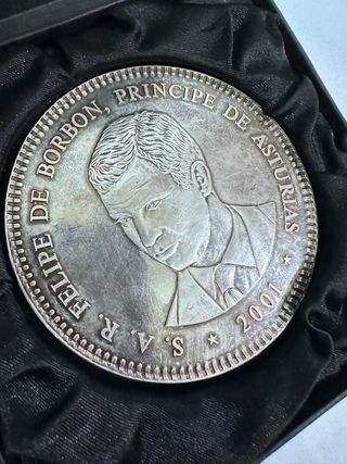 Medalla Felipe de Borbón Príncipe de Asturias 2001