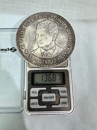 Medalla Felipe de Borbón Príncipe de Asturias 2001