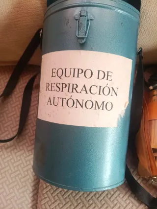 Equipo Respiración Autónoma 1980