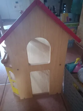 Casita de madera para niños
