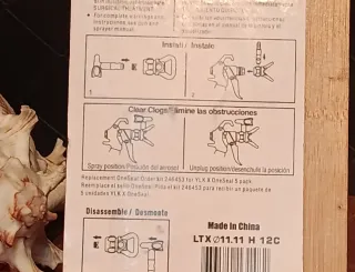 Boquilla Pulverización Reversible NUEVO