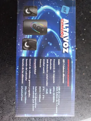 Altavoces Gaming NK