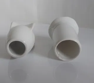 Palilleros antiguos de porcelana