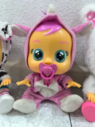 Lote 8 Bebés Llorones, juntos o por individual.