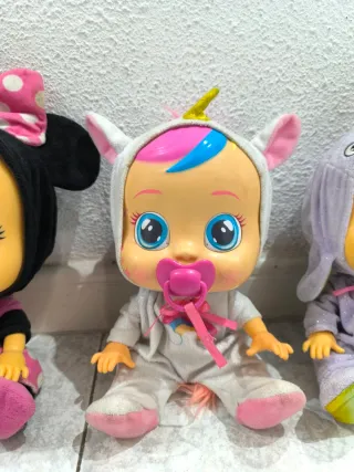 Lote 8 Bebés Llorones, juntos o por individual.