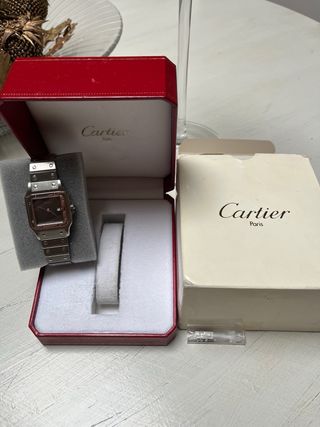 Cartier Santos Carre 2960 Gris