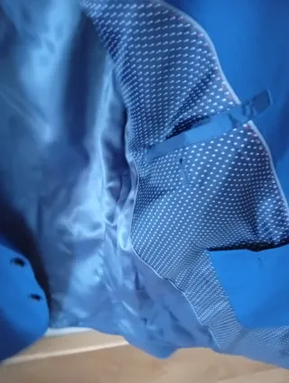 Traje de chaqueta azul Easy Wear