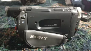 Cámara de vídeo con maleta original