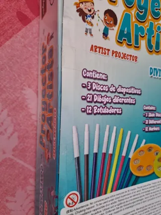 Proyector Artista Niños Coleprofe